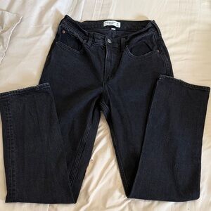 Abercrombie & Fitch Women's Black Straight Leg Jeans